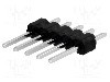 Conector 5 pini, seria {{Serie conector}}, pas pini 2.54mm, CONNFLY - DS1021-1*5SF11-B