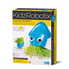 Kit constructie robot calamar, Squid Robot, KidzRobotix, 4M
