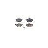Placute frana CITROEN C4 Grand Picasso II ABE C2C016ABE