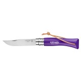 Cutit de buzunar N&deg;07, inox, 8cm, &quot;Colorama&quot;, Violet - Opinel