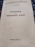 V. F. Asmus - Filozofia lui Immanuel Kant