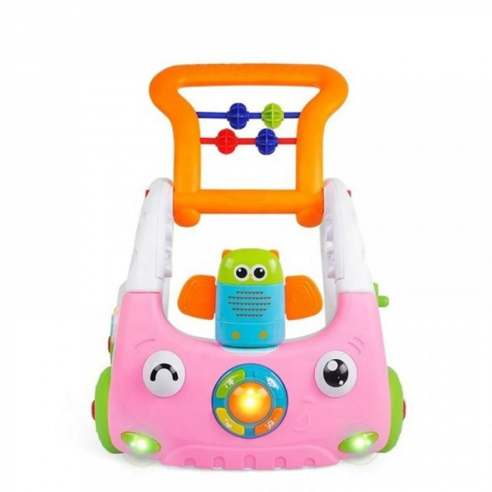 Antemergator pentru fetite 3 in 1 Discovery Car