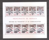 Monaco 1988 - EUROPA CEPT - Transporturi si Comunicatii (MC de 5 serii), MNH