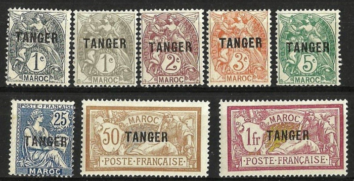 SUPRATIPAR TANGER / MAROC 1918 / 1924 MNH