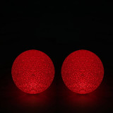 Set 2 Lampi LED rosii decorative