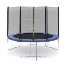Trambulina pentru copii, Action One High Quality, 244 cm, cu plasa de protectie si scara