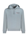 Hanorac barbati, cu mini imprimeu cu logo, Regular fit, Gri, L, 2XL, M, S, XL