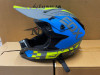 Casca Moto Cross Enduro ATV Albastra Noua (S, M, L, XL) + Cagula Cadou