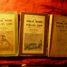 Sven Heddin - De la Polul Nord la Polul Sud -vol. 3 , 5 si 6 ,cca.1944