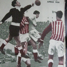 Revista Stadion (1958) Rapid-Dinamo 1-0, CCA-UTA 1-1, Dinamo Cluj (prezentare)