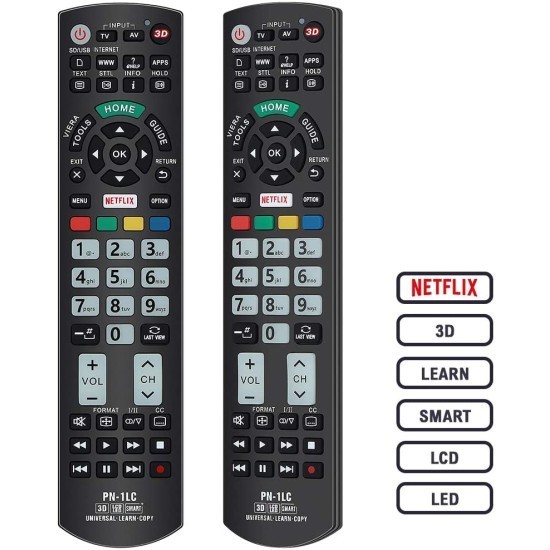 PN-1LC Telecomanda universala pentru LED/ TV-uri PANASONIC