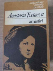 AMINTIRI-ANASTASIA TVETAEVA foto