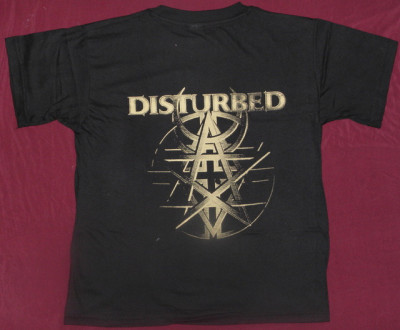 Tricou Disturbed -XXL ,calitate 180 grame foto