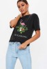 Tricou dama negru - Be Flamazing - S, THEICONIC