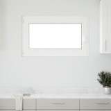 vidaXL Fereastră de subsol &bdquo;RISOR&rdquo; 100x70 cm oscilo-batantă DIN st&acirc;nga, albă