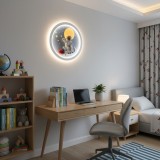 Aplica LED pentru camera copiilor COSMO 44W, 3 tipuri de lumina, alba