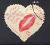 SLOVENIA 2011, Timbre de felicitare, stampilat, uzat