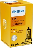 BEC FAR H4 P43t 60/55W 12V VISION (cutie) PHILIPS 78126