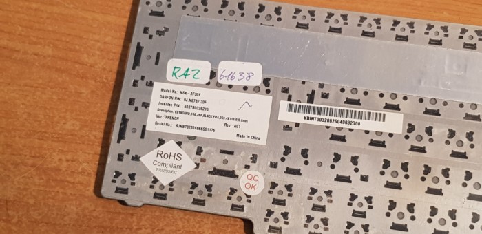 Tastatura Laptop Acer NSK-AF30F defecta #61638RAZ