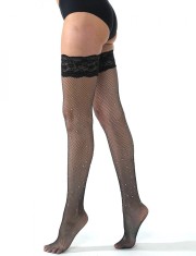 Eross ciorapi Diamonds XS/L Black foto