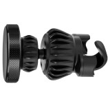 Suport auto telefon si tableta magnetic pentru tetiera auto, unghi reglabil, rotire 360 grade, fixare bara tetiera, universal, negru