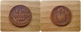 H111-1 KREUZER 1816 moneda Austria bronz, circulat, stare generala buna.