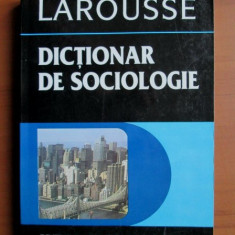 LAROUSSE - DICȚIONAR DE SOCIOLOGIE (RAYMOND BOUDON)