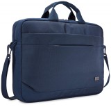 GEANTA CASE LOGIC, pt. notebook de max. 15.6 inch, 1 compartiment, buzunar frontal x 2, waterproof, poliester, albastru, &quot;ADVA-116 DARK BLUE&quot;/3203989