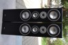Boxe Magnat Motion 1000 Tip Coloana 3 Cai Bass Reflex 2x17cm 170W Cherry 4-8 Ohm