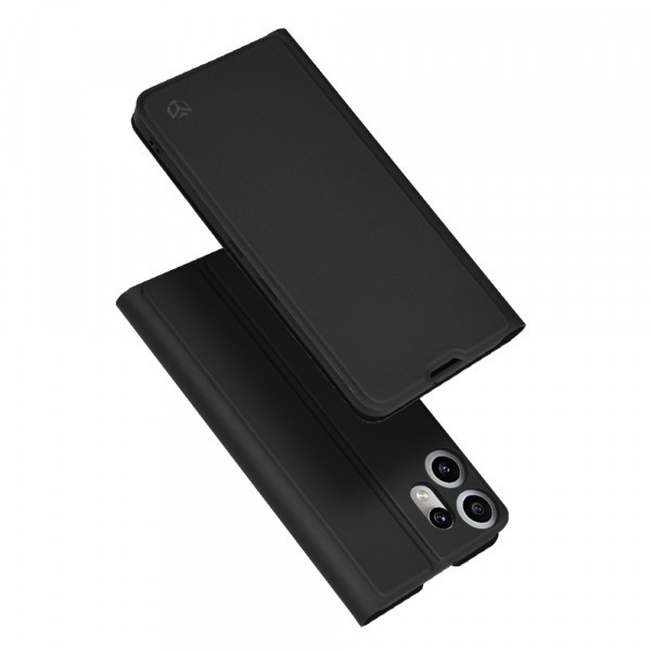 Husa pentru Nothing CMF Phone 2 Pro, Techsuit, Magskin Book, Neagra