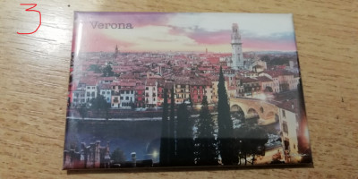 M3 C2 - Magnet frigider - tematica turism - Italia - 12 foto