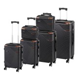 Set de valize cu roți TraveLux Urban XXXXXII, negru