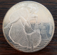 (A47) MONEDA DIN ARGINT FRANTA - 10 EURO 2017, SERIA JEAN PAUL GAULTIER foto