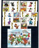 Anguilla 1983 - Crăciun, Disney, desene animate, serie cu viniete si colita neuzata