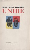Marturii despre Unire, 1959, Alta editura