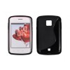 Husa Silicon S-Line Neagra LG L30 D120 Protectie Telefon
