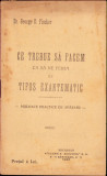 HST C1430 Ce trebue să facem ca să ne ferim de tifos exantematic 1923