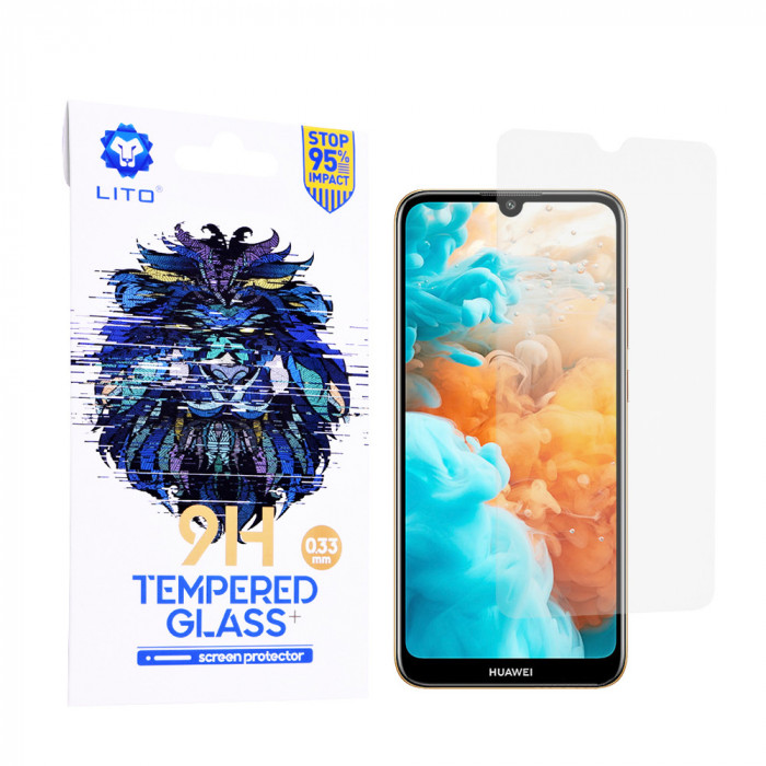 LITO - 2.5D Folie sticla - Huawei Y6 2019 - Transparent