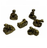 Caine 5/set din rasina 4 cm