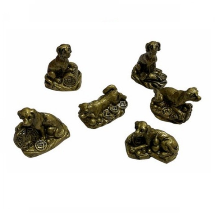 Caine 5/set din rasina 4 cm