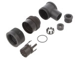 Mufă Mamă Circulară 13-Pin 250V 6A pentru Lipire