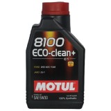 Ulei de motor Motul 8100 Eco-clean+ 5W30 1 litru , Performanta superioara si protectie avansata pentru motoare moderne