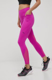 Cumpara ieftin Puma leggins de antrenament Flawless femei, culoarea roz, neted