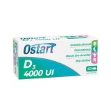 Ostart D3 4000 UI 60 comprimate Fiterman