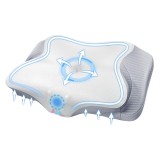 Perna Ortopedica Premium Sofia CONCEPT&reg;, Spuma Superioara, Anti-alergic, Ergonomica pentru Gat si Suport Cervical
