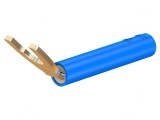 Mufă Furcă Banană 4mm 20A Albastră