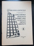 Clădiri și construcții speciale pentru &icirc;nvățăm&acirc;nt, știință, cultură și artă - Niculae Georgescu (colecția EVALUAREA RAPIDĂ A CONSTRUCȚIILOR - 4)