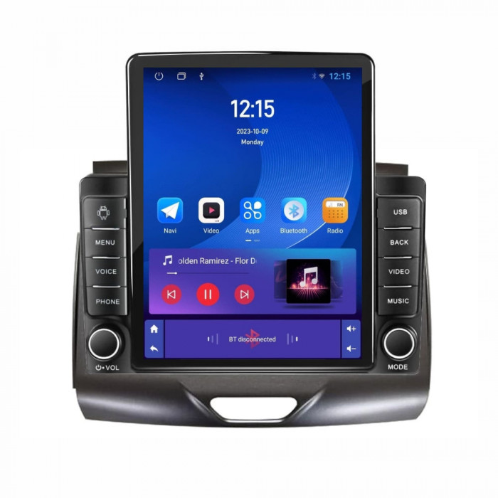 Navigatie dedicata cu Android Ford Ranger dupa 2015 cu navigatie originala, 1GB