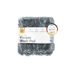 Burete microfibră spălare auto Chemicalworkz Viscose Wash Pad 1400GSM, 24&times;24cm Gri