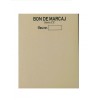 Bon Marcaj A7, Biroco, Alb-Negru, Tipar Fata, Restaurant/Bar/Cafenea, 74x105mm, Hartie 60g/mp